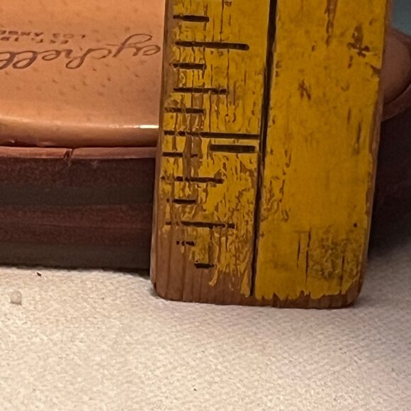 Seychelles Places To Go Size 8.5 White Leather Woven Slip-On Mules Comfort Casua - Picture 14 of 15